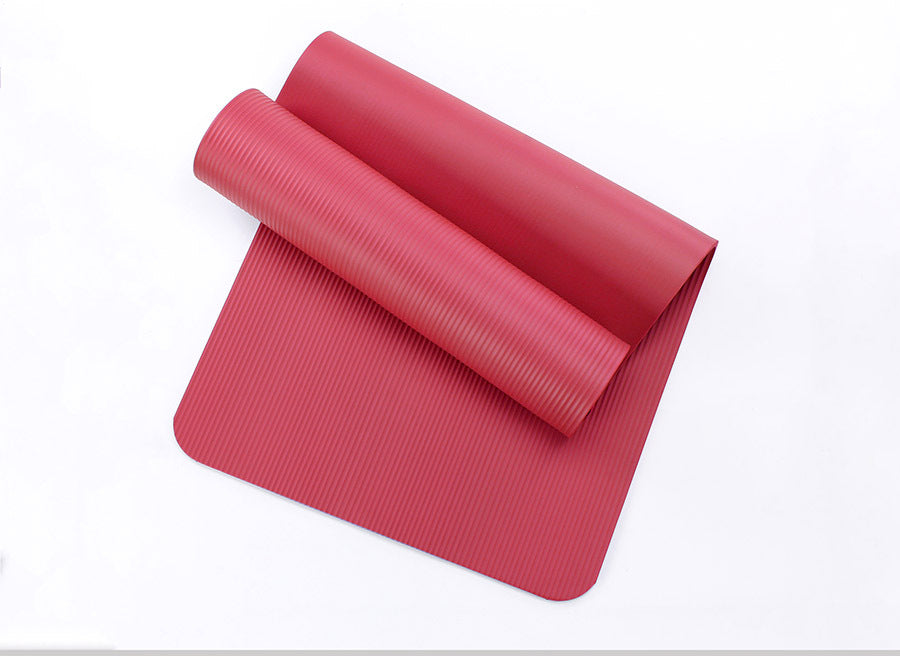 Yoga mat red