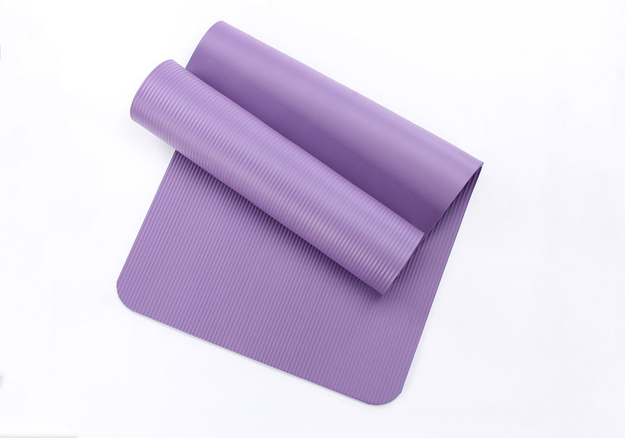 Yoga mat purple