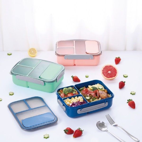 Bento lunch box compartments