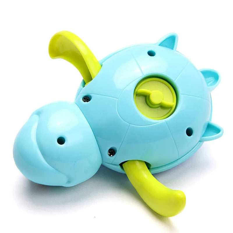 Wind-Up Swimming Turtle Bath Toy – Classic Clockwork Water Toy for Toddlers