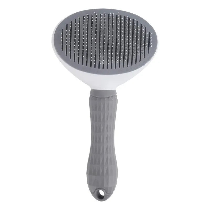 Self-Cleaning Pet Grooming Brush for Cats & Dogs