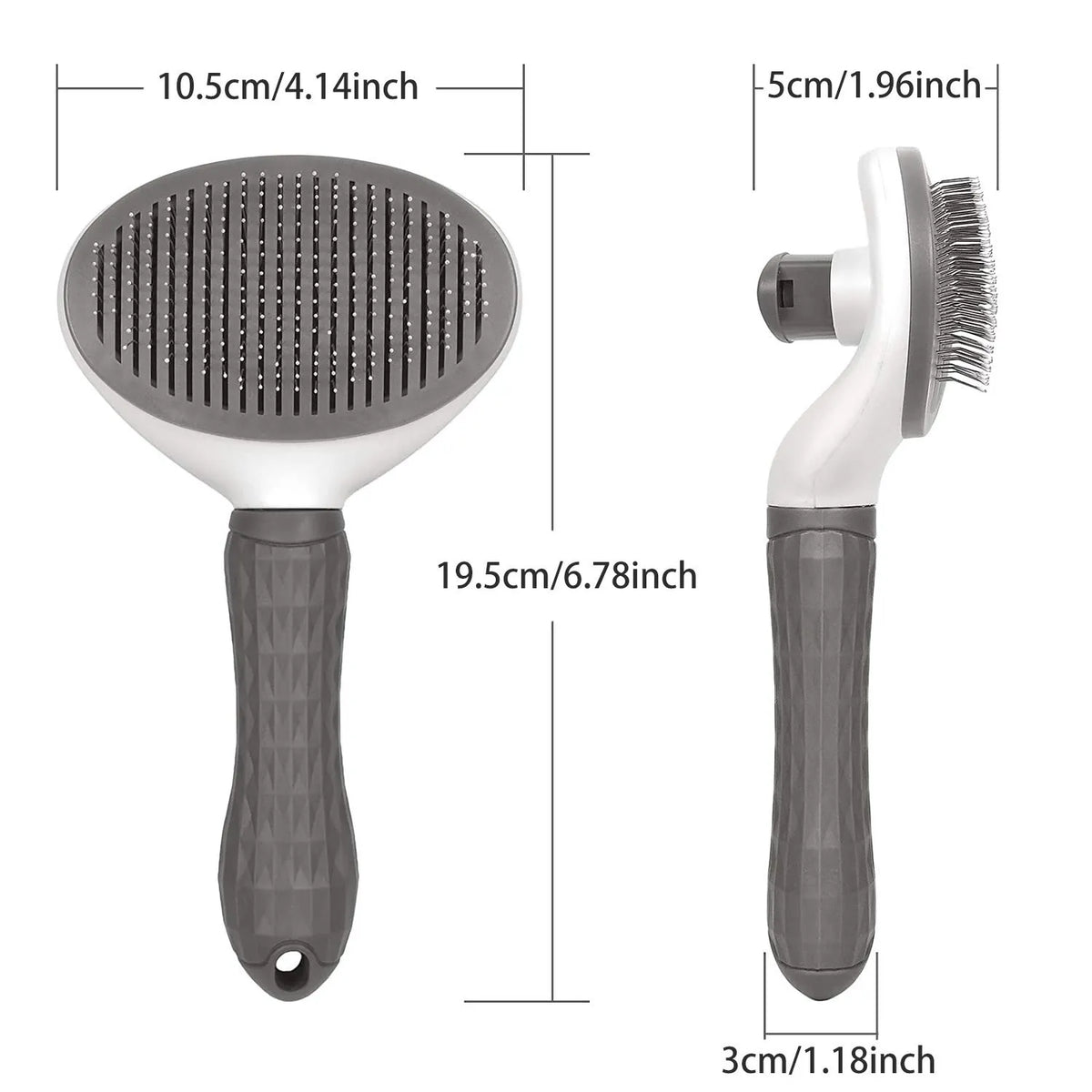 Self-Cleaning Pet Grooming Brush for Cats & Dogs
