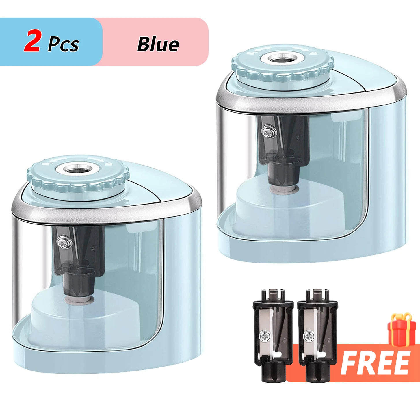 TENWIN Automatic Electric Pencil Sharpener – Fast & Safe for Home, School & Office