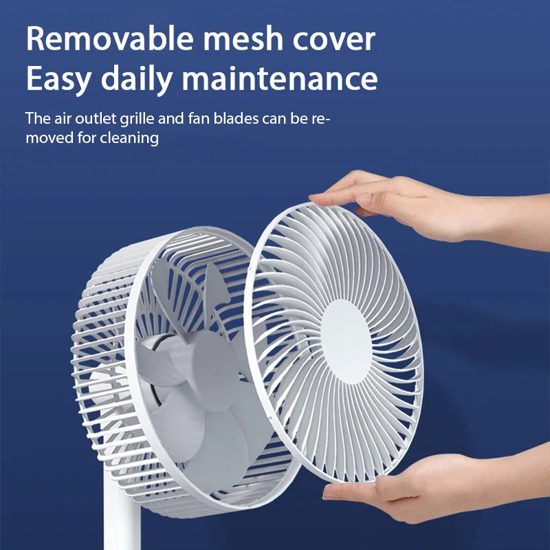 USB Desktop Mini Fan — Quiet Cooling for Your Desk, Dorm &amp; Office
