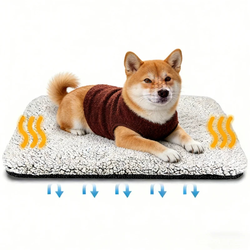 Self-Heating Pet Pad for Cats & Dogs