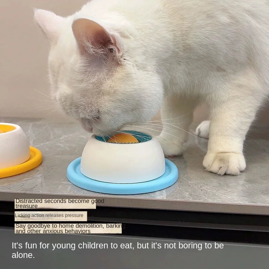 Slow-Feeding Lick Toy for Dogs & Cats
