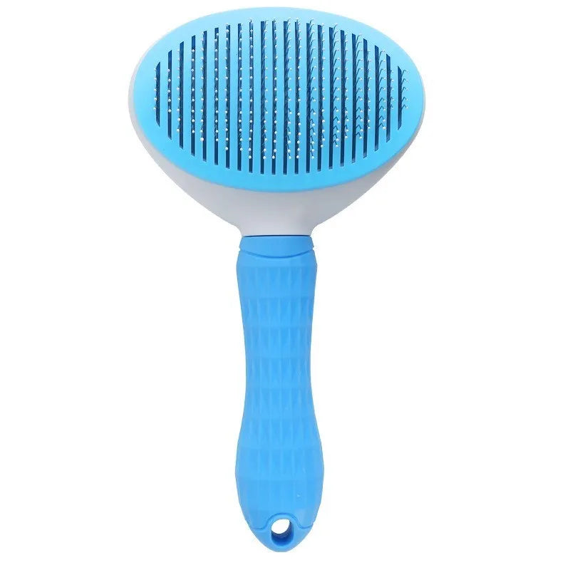 Self-Cleaning Pet Grooming Brush for Cats & Dogs