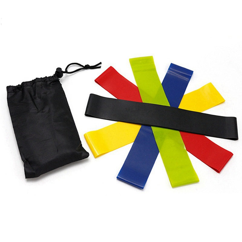 5 resistance loop bands with pouch